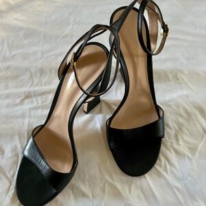 Gianvito Rossi Aura Black Sandals